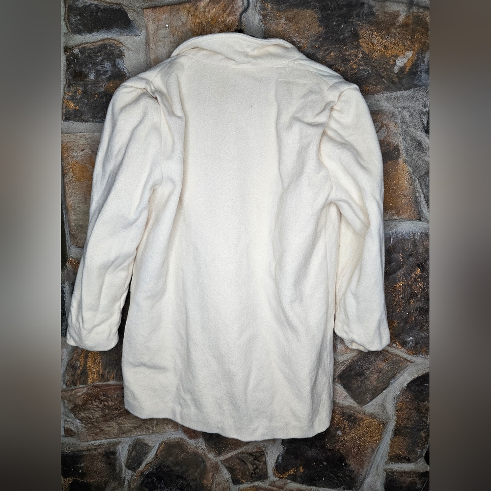 Forecaster White Button-Down Jacket - image 2